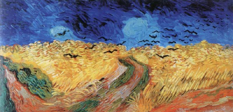 Vincent Van Gogh wheat field with crows Germany oil painting art